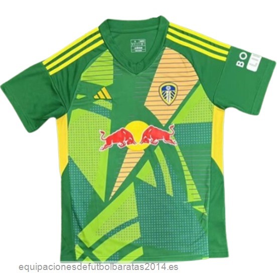 Nuevo Tailandia Portero Camiseta Leeds United 24/25 Verde Baratas